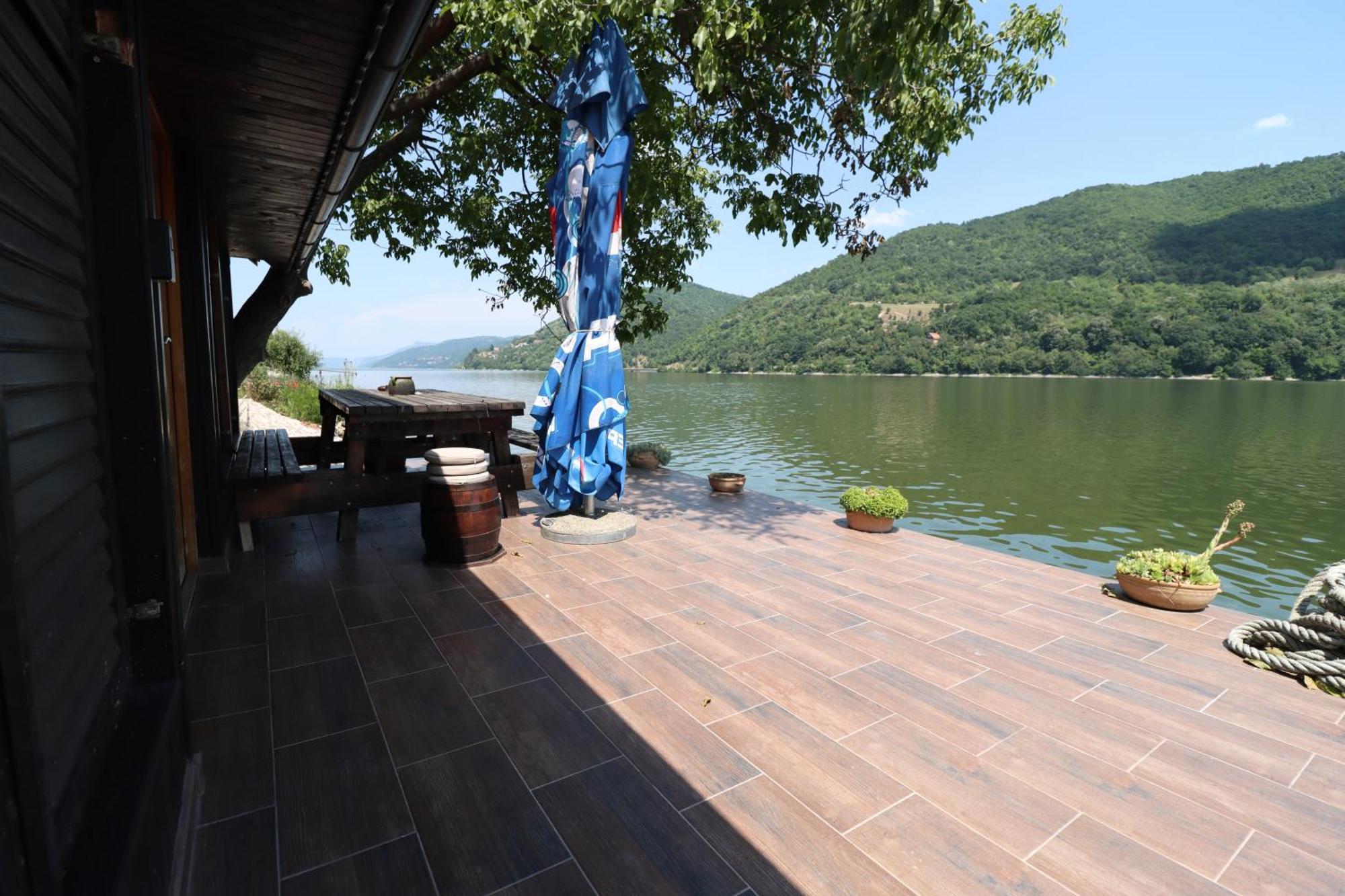 Dunavska Vila Milosavljevic Donji Milanovac Bagian luar foto
