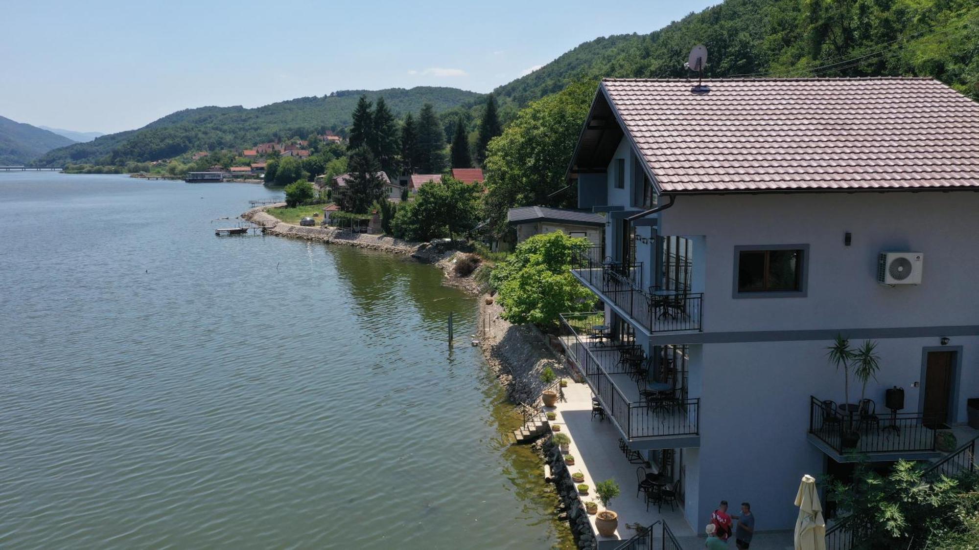 Dunavska Vila Milosavljevic Donji Milanovac Bagian luar foto
